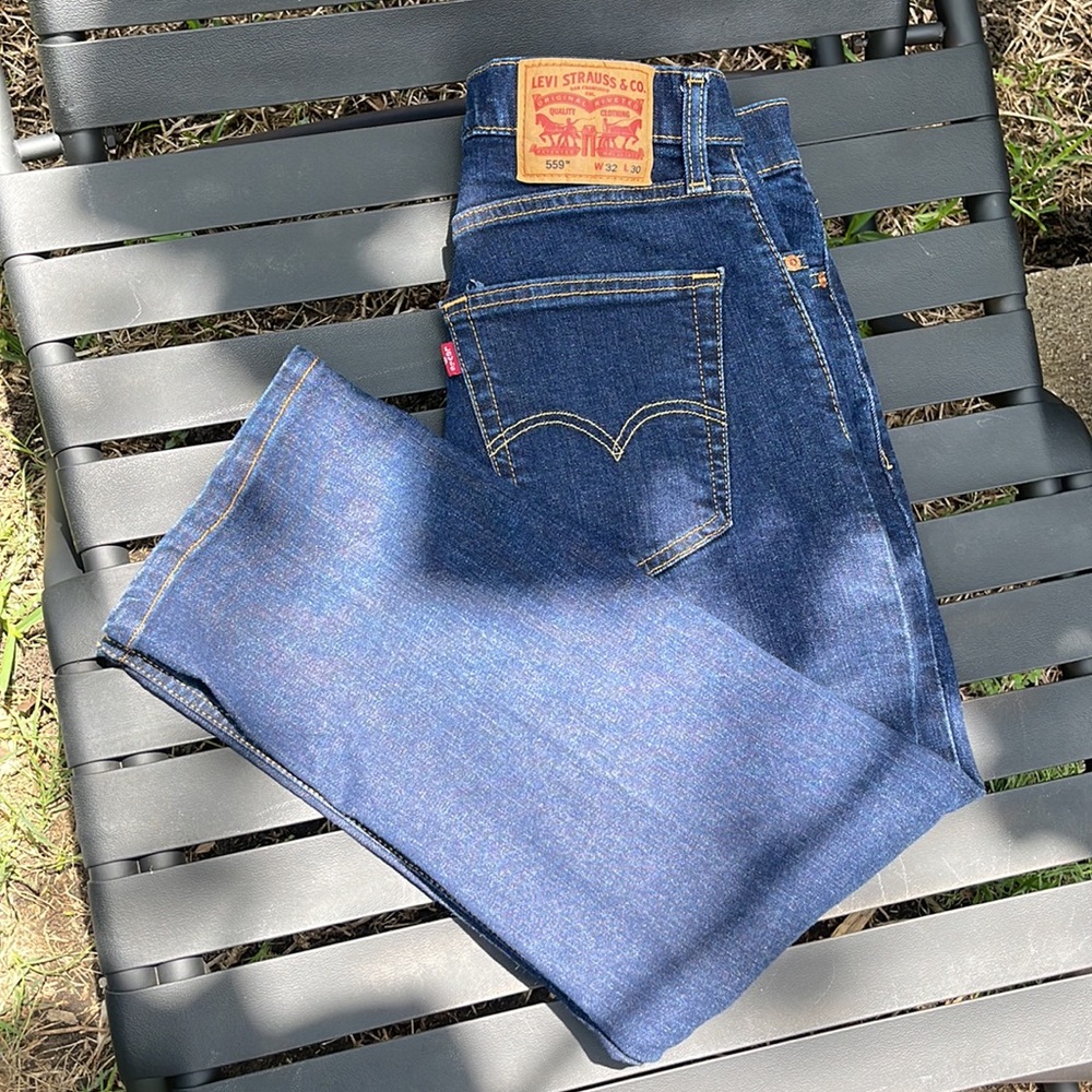 Near Perfect condition. DeepBlue Levi’s Jeans